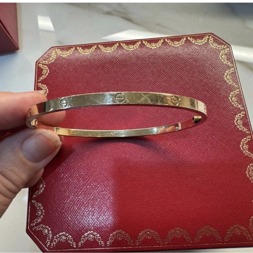 Cartier Gold Men's Bracelet with Screwdriver - Picture 6 of 14